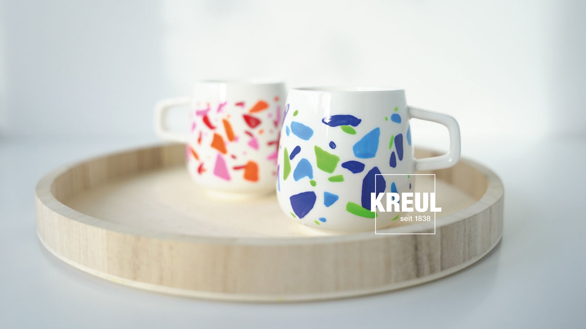 KREUL Glass & Porcelain Classic Set Color Living 6 x 20 ml
