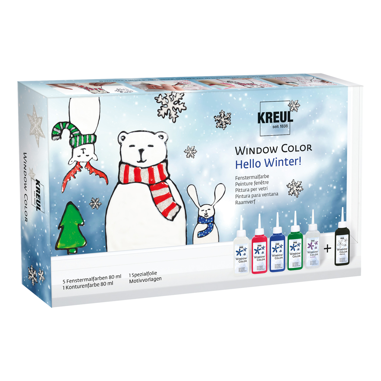KREUL Window Color Set Hello Winter