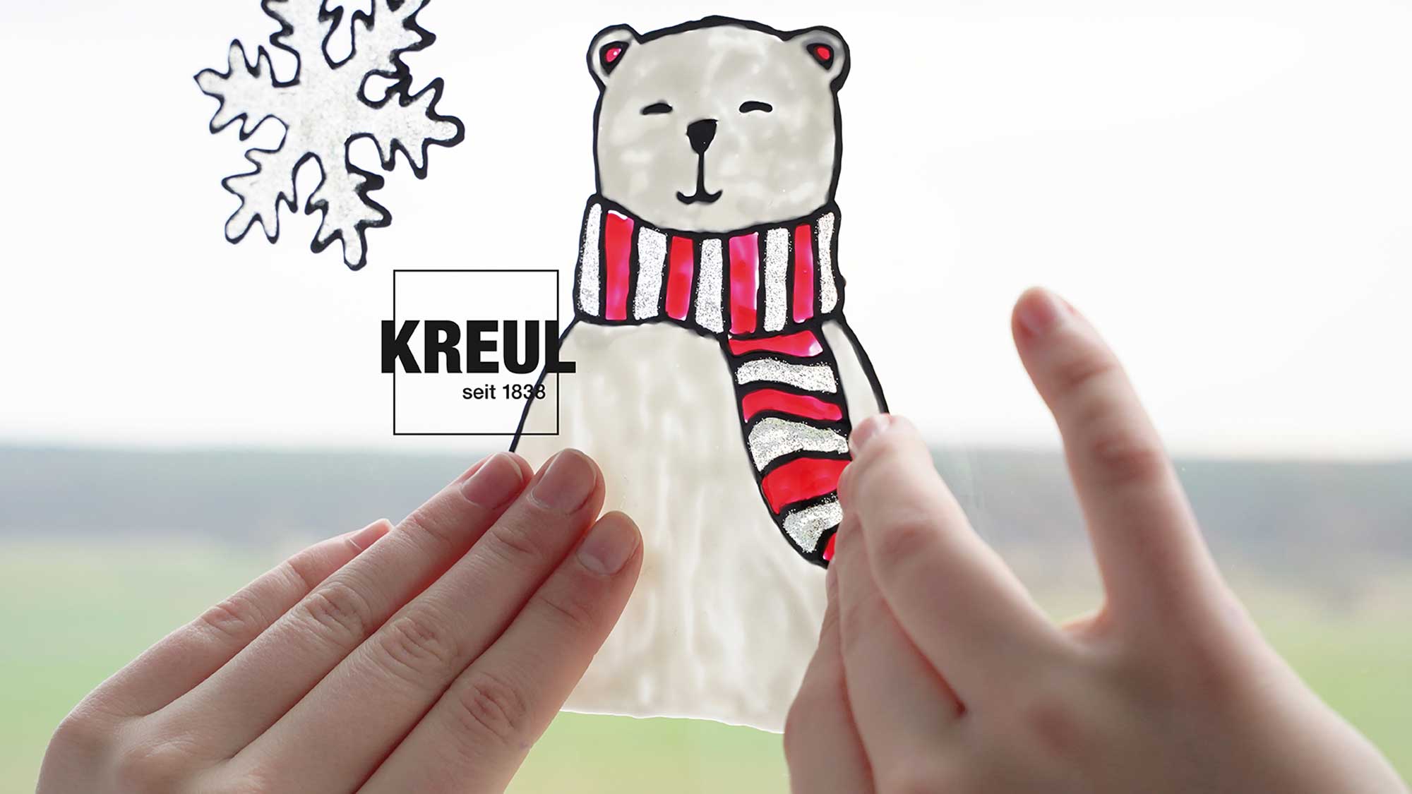 KREUL Window Color Set Hello Winter