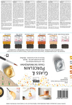 KREUL Glass & Porcelain Classic Metallicfarben Set 6 x 20 ml