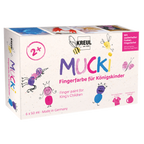 MUCKI Fingerfarbe für Königskinder 6er Set 50 ml