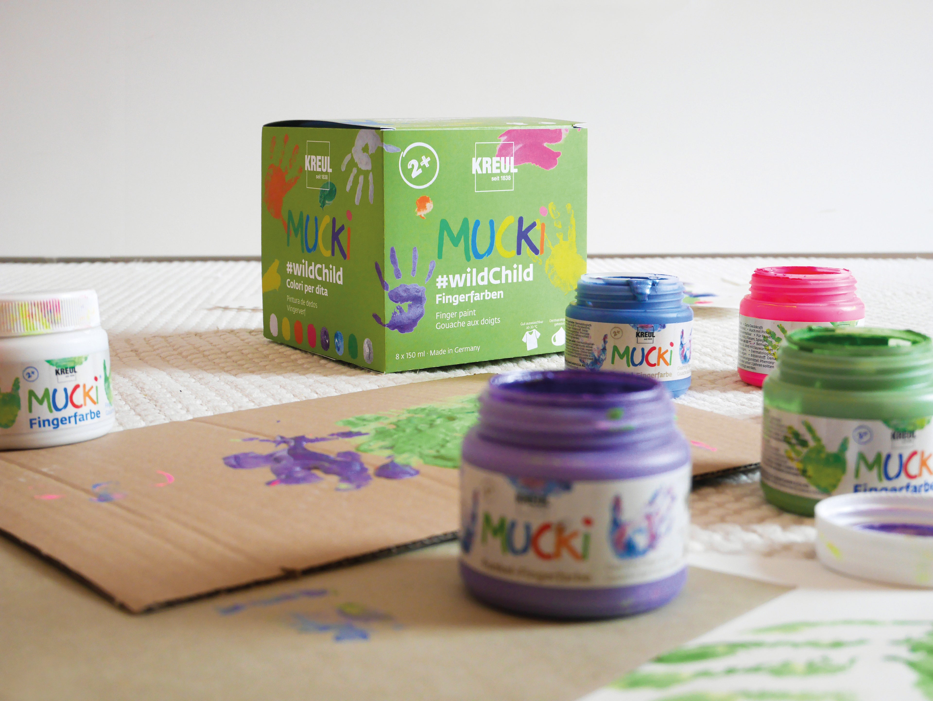 MUCKI Fingerfarben Premium-Set #wildChild