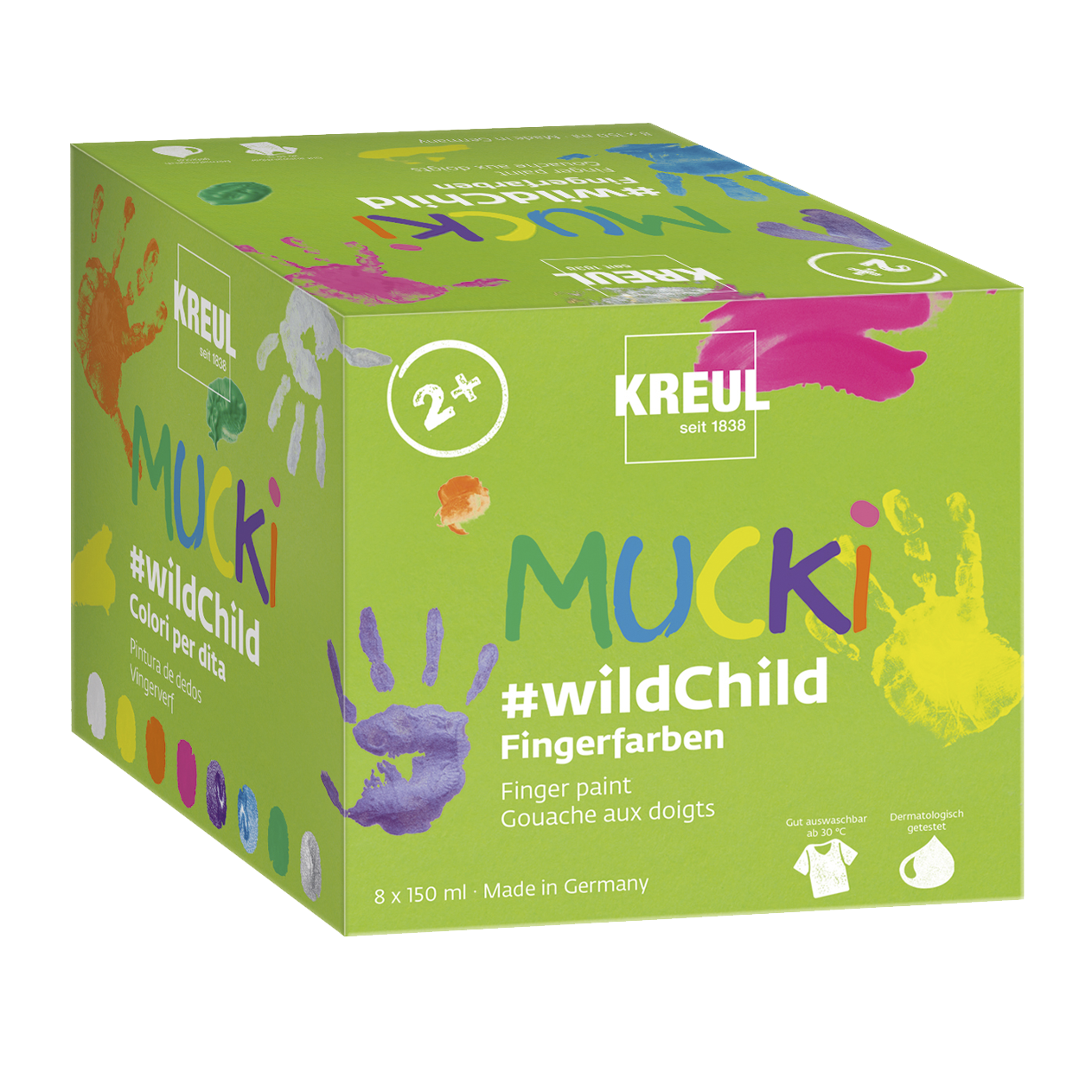MUCKI Fingerfarben Premium-Set #wildChild