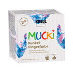 MUCKI Funkel-Fingerfarbe 4er Set 150 ml