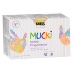 MUCKI Softie-Fingerfarbe 6er Set 150 ml