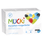 MUCKI Porzellan-Fingerfarbe 6er Set 150 ml