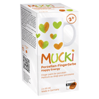 MUCKI Porzellan-Fingerfarbe Set Happy Energy 2 x 50 ml