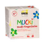 MUCKI Stoff-Fingerfarbe 4er Set 150 ml