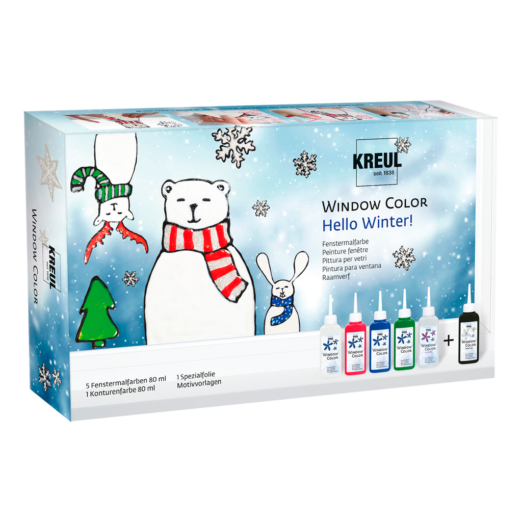 KREUL Window Color Set Hello Winter