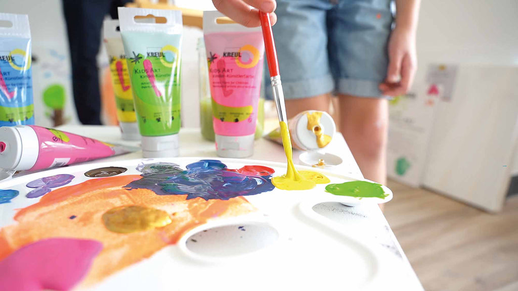 KREUL Kids Art Kinder-Künstlerfarbe 20 ml Tuben 8er Set
