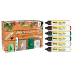 KREUL Candle Pen 6er Set Winter Love