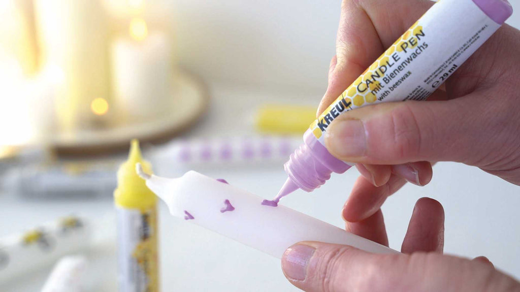 KREUL Candle Pen 6er Set Bee Happy