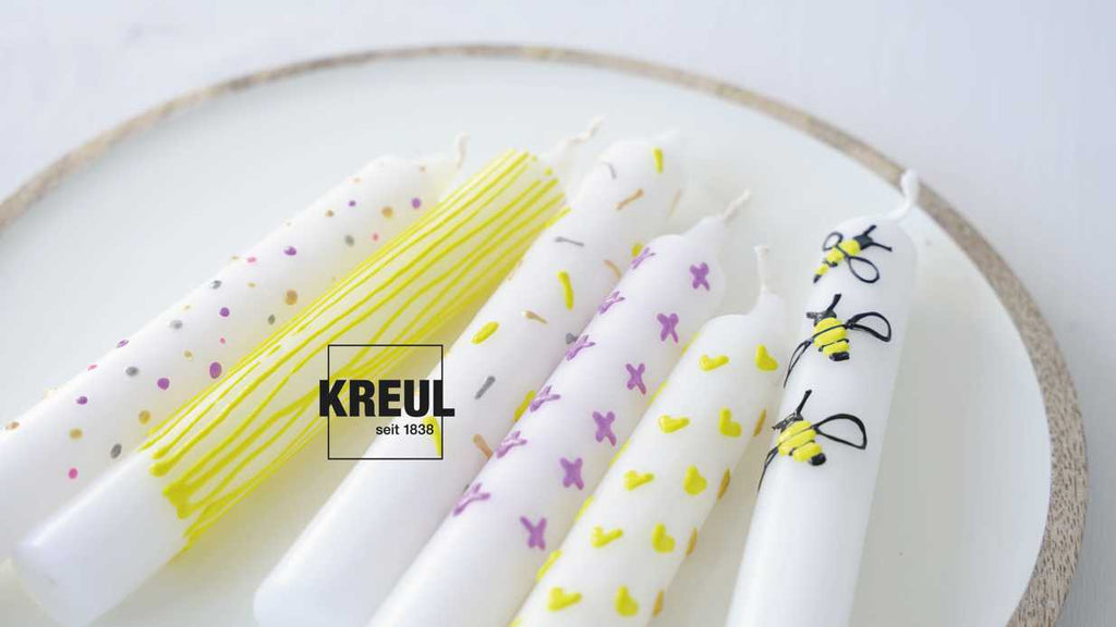 KREUL Candle Pen 6er Set Bee Happy