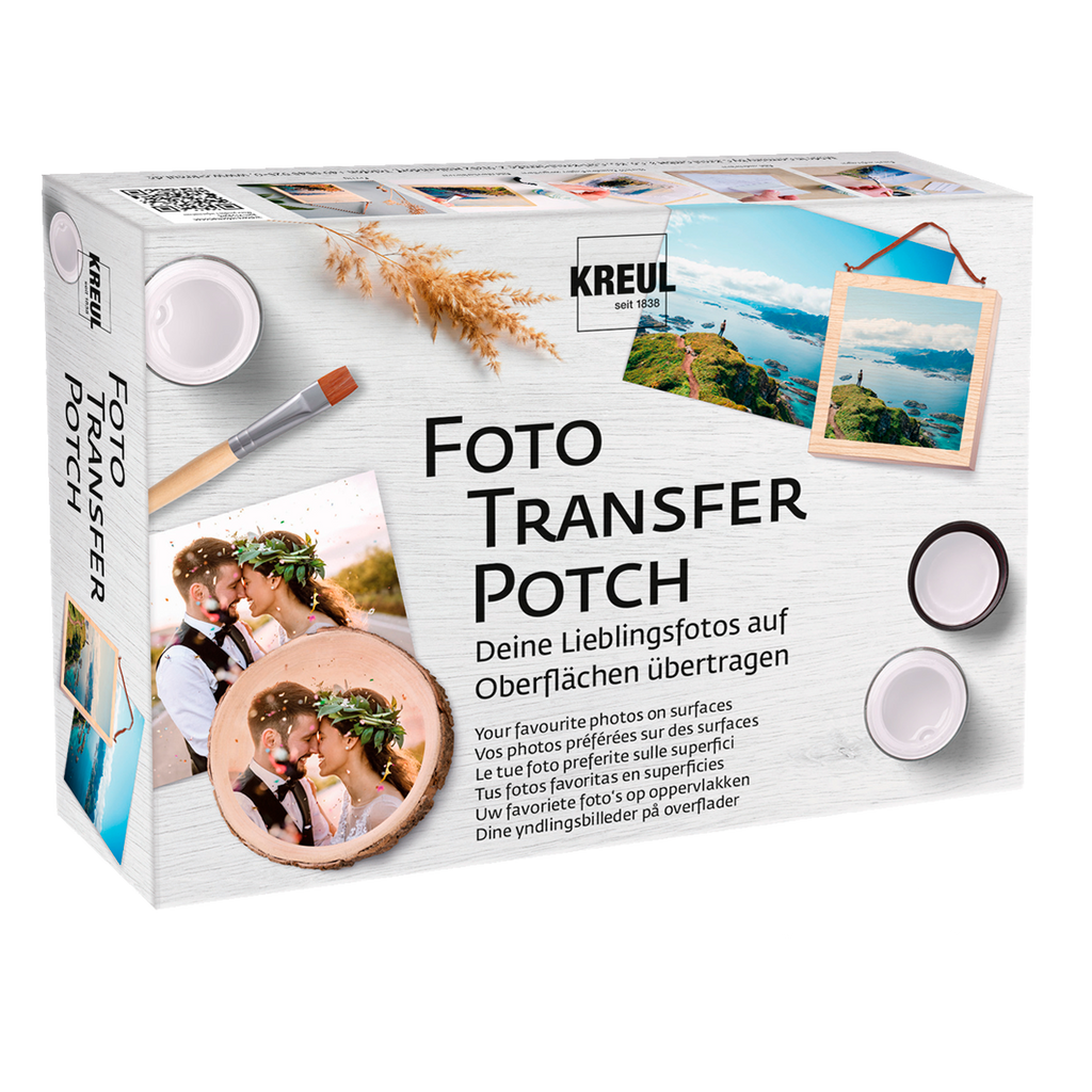 KREUL Foto Transfer Potch Set