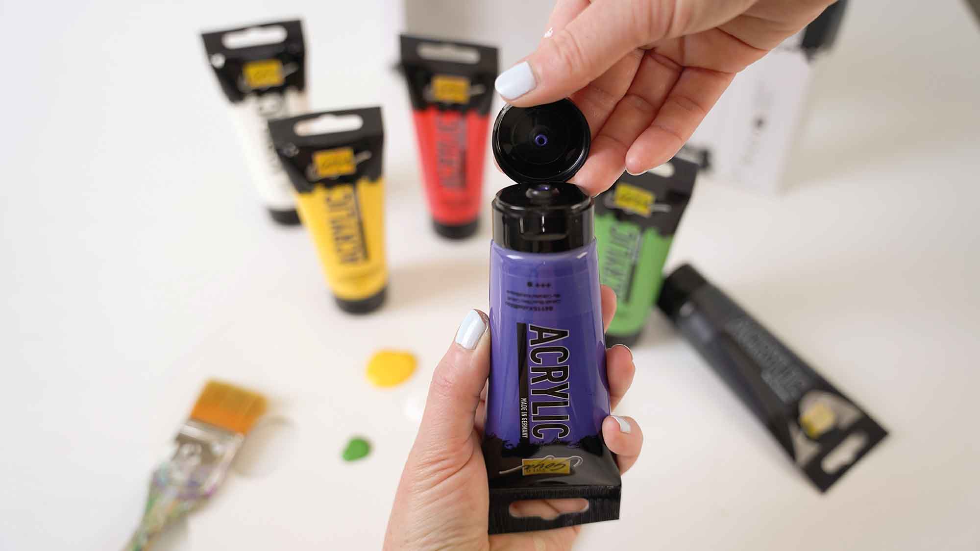SOLO GOYA Acrylic 100 ml Tuben 6er Set