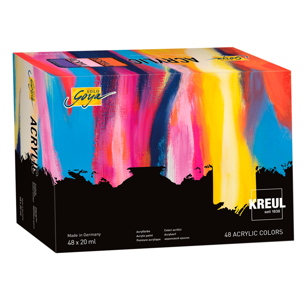 SOLO GOYA Acrylic 20 ml Tuben 48er Set