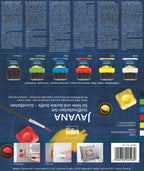 KREUL Javana Stoffmalfarben für helle und dunkle Stoffe Set Grundfarben 6 x 20 ml