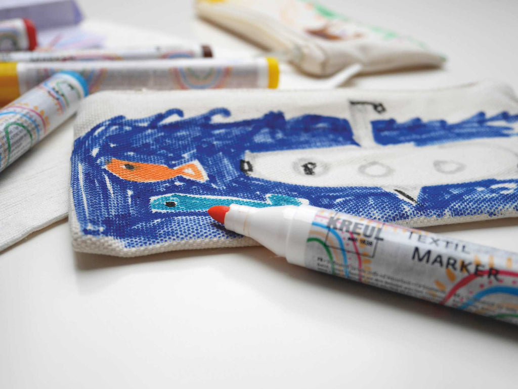 KREUL Textil Marker medium Junior 12er Set