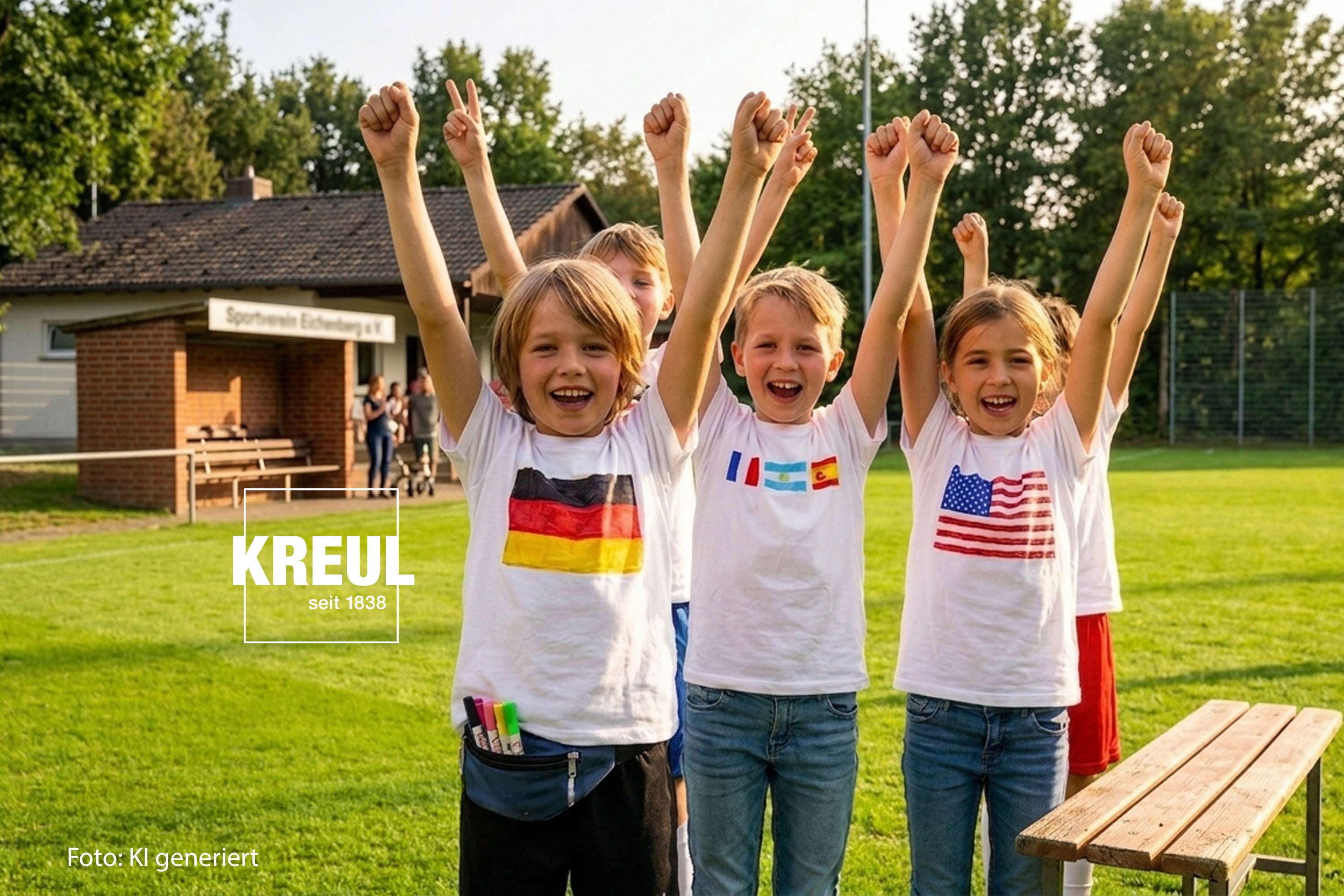 KREUL Textil Marker medium Junior 12er Set