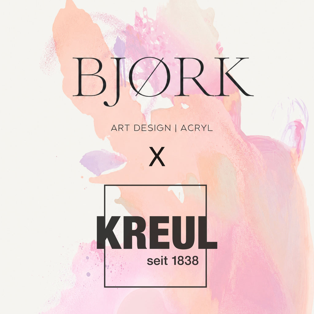 LIMITED EDITION: KREUL Triton Acrylic Liquid x @artbybjoerk - 6 Favorite Colors