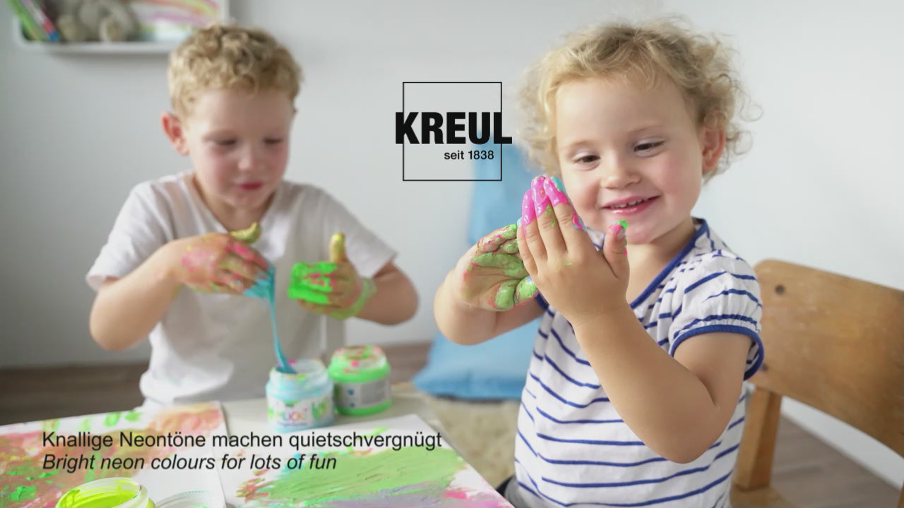 MUCKI Quietsch-Fingerfarbe 4er Set 150 ml