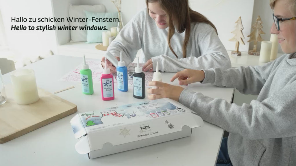 KREUL Window Color Set Hello Winter